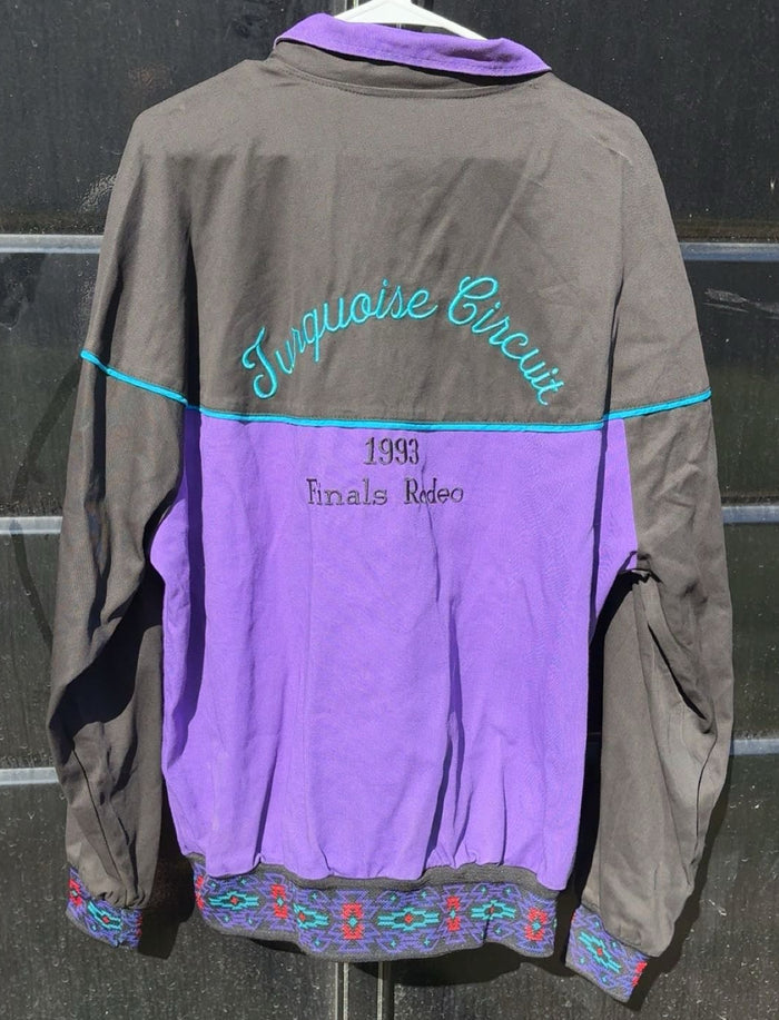 Turquoise Circuit 1998 Rodeo Finals Purple-Kyta Make- Trophy Jacket
