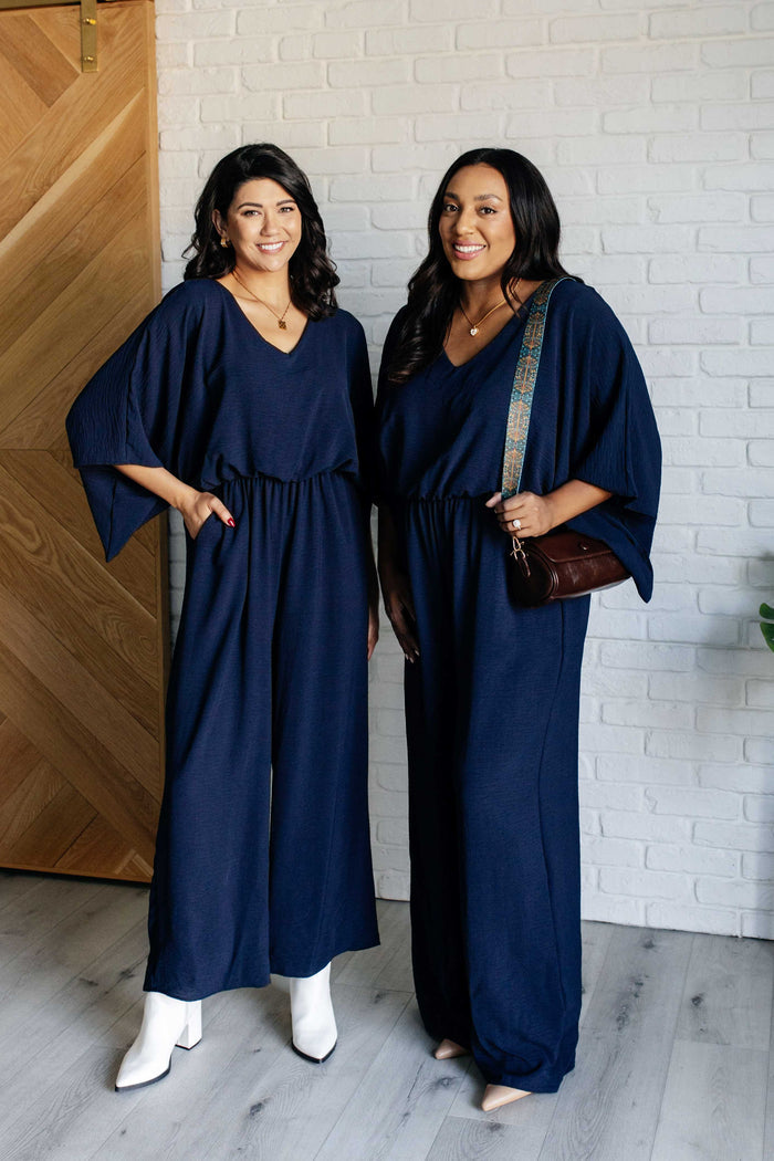 Up to Something Wide Leg Jumpsuit Jumpsuit Ave Shops- Tilden Co.