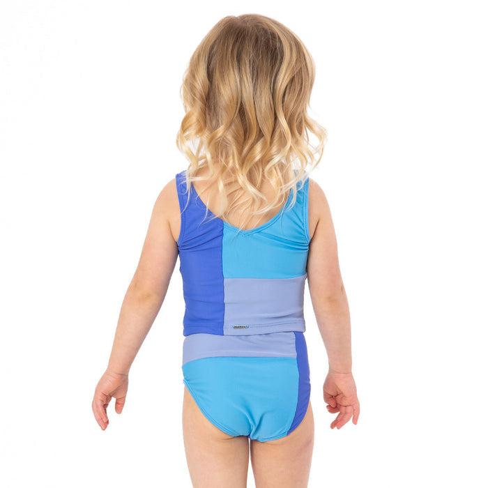 V Neck Tankini Top (Girls) Swim Top Janela Bay- Tilden Co.