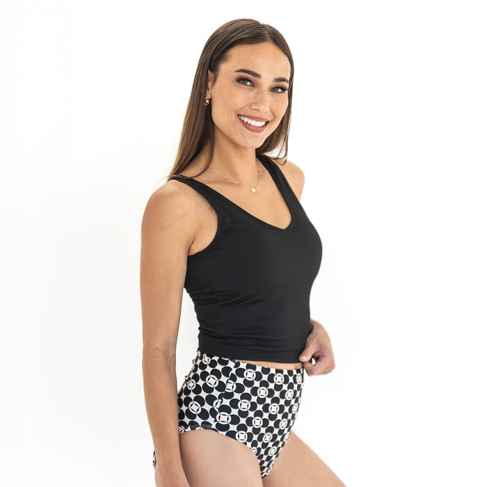 V Neck Tankini Top Swim Top Janela Bay- Tilden Co.