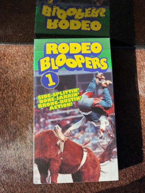 Vintage 1990's RODEO BLOOPERS VHS Tapes