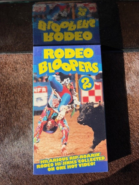 Vintage 1990's RODEO BLOOPERS VHS Tapes