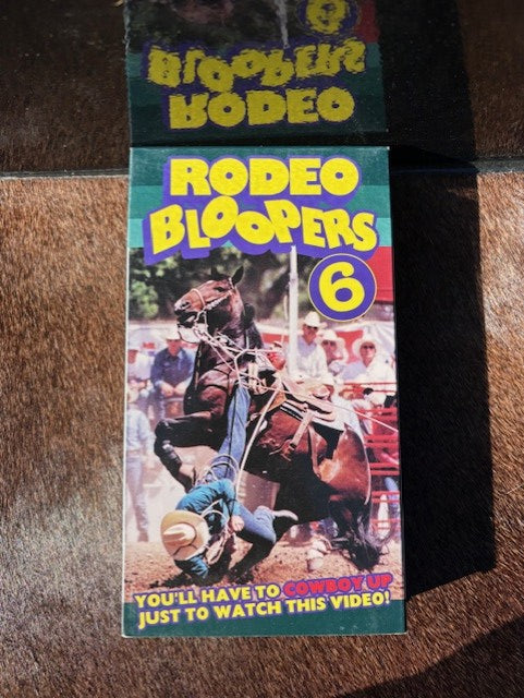 Vintage 1990's RODEO BLOOPERS VHS Tapes