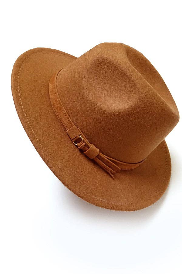 Vintage Fedora Hat (Brown) | 40HW304 JOSSLYN by wall to wall- Tilden Co.