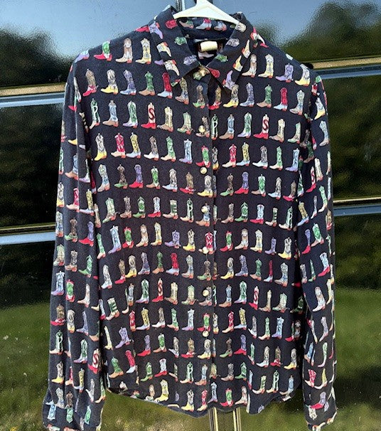 Vintage Rough Rider By Circle T - Button up - With Boots