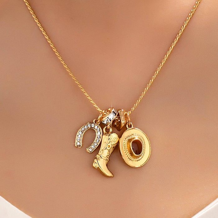 Western Charm Necklace Necklace JOSSLYN by wall to wall- Tilden Co.