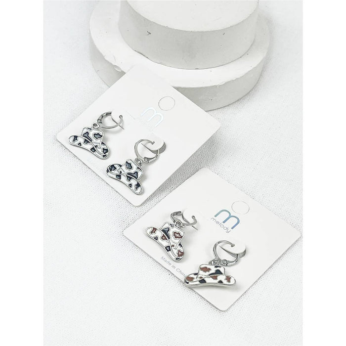 Western Cowgirl Hat Earrings Love and Repeat- Tilden Co.