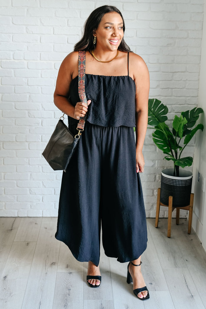 When All is Said and Done Spaghetti Strap Jumpsuit Jumpsuit Ave Shops- Tilden Co.