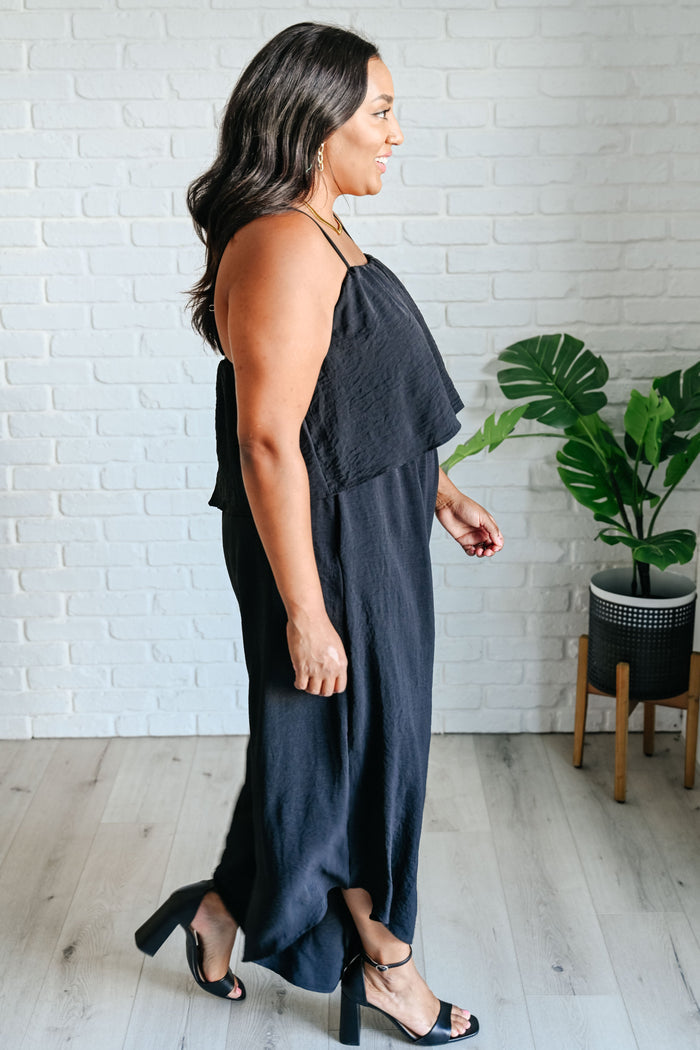 When All is Said and Done Spaghetti Strap Jumpsuit Jumpsuit Ave Shops- Tilden Co.