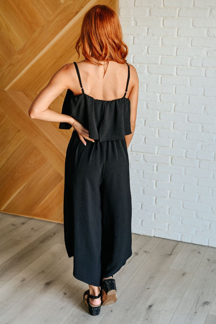When All is Said and Done Spaghetti Strap Jumpsuit Jumpsuit Ave Shops- Tilden Co.
