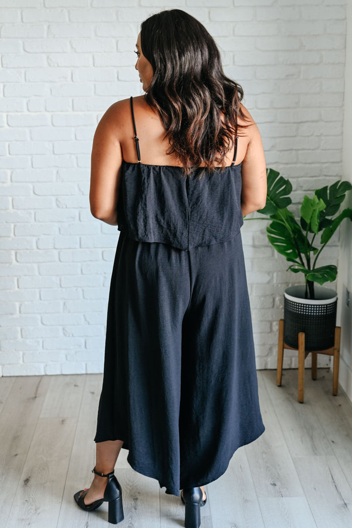 When All is Said and Done Spaghetti Strap Jumpsuit Jumpsuit Ave Shops- Tilden Co.