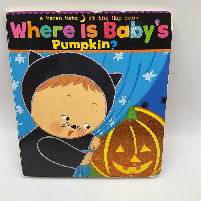 Where Is Baby's Pumpkin? (boardbook)