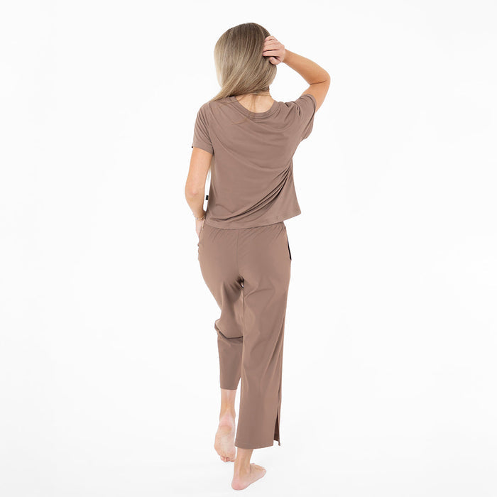 Wide Leg Tech Pants Casual Pants Janela Bay- Tilden Co.