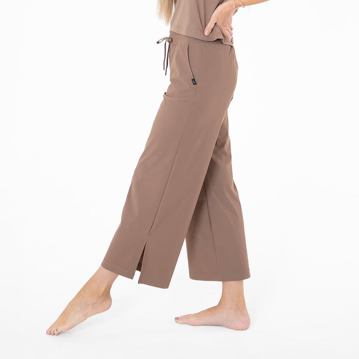 Wide Leg Tech Pants Casual Pants Janela Bay- Tilden Co.