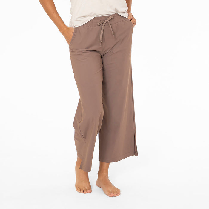 Wide Leg Tech Pants Casual Pants Janela Bay- Tilden Co.