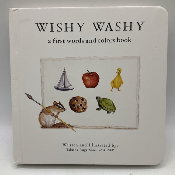 Wishy Washy (boardbook)