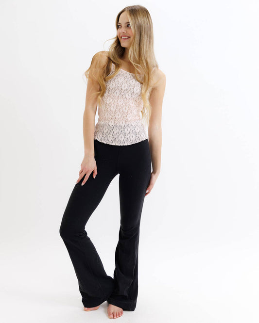 Wonder Lace Cami Tank Top Downeast- Tilden Co.