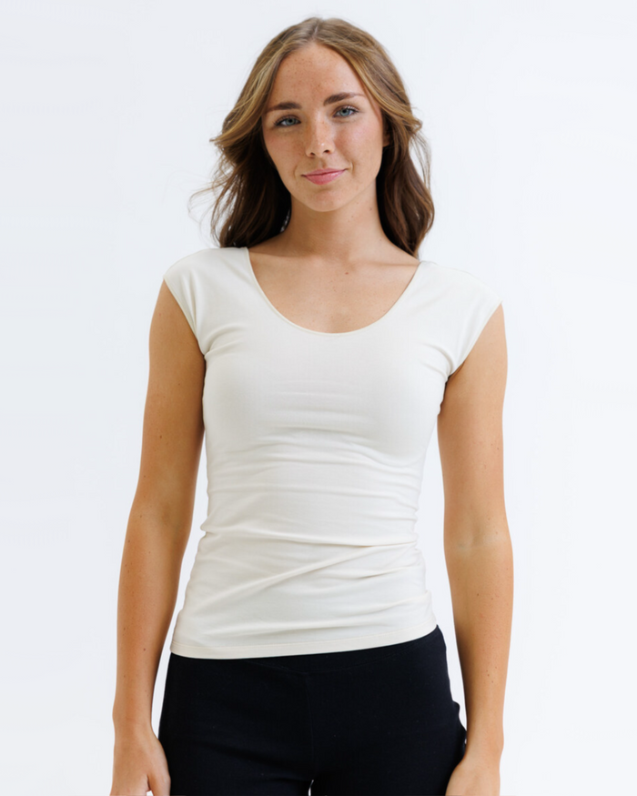 Wonder Tee XS / Cream XS Cream Tees Downeast- Tilden Co.