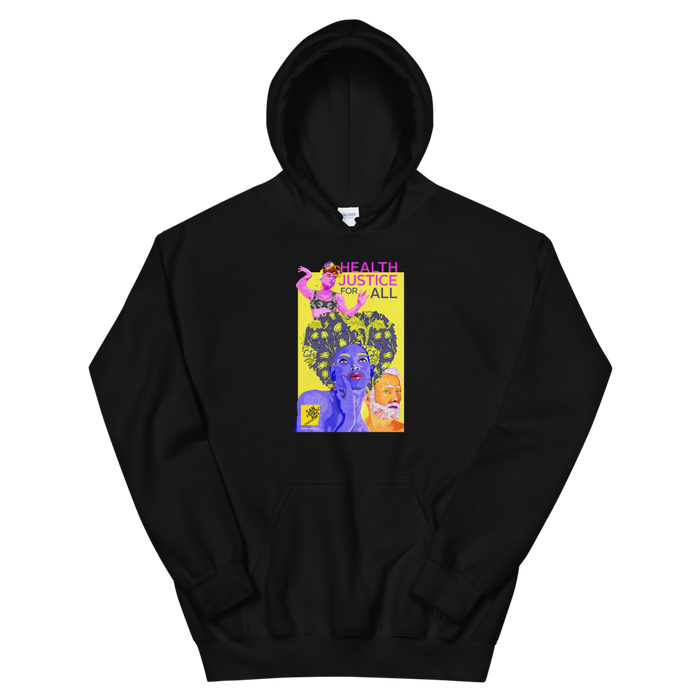 World AIDS Day, Health Justice for All Gender Neutral Hoodie