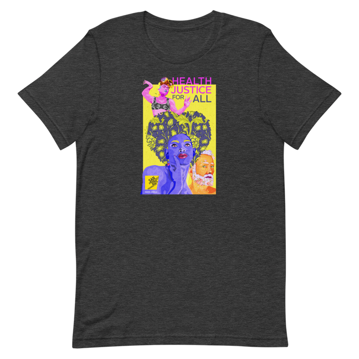 World AIDS Day, Health Justice for All Short-Sleeve Gender Neutral T-Shirt