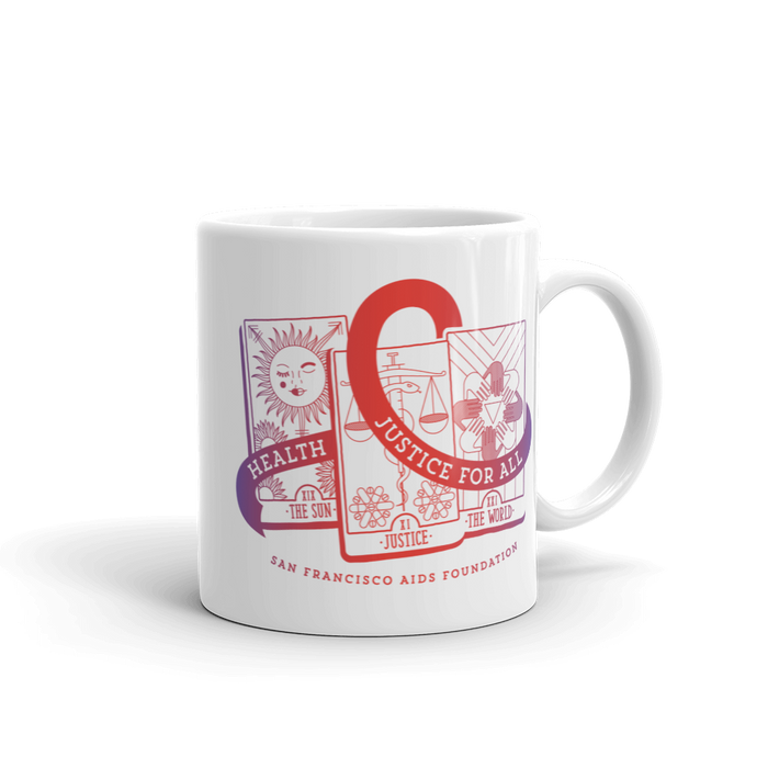 World AIDS Day, Radiant Tarot Reading Mug
