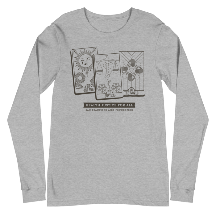 World AIDS Day, Tarot Reading Gender Neutral Long Sleeve Tee
