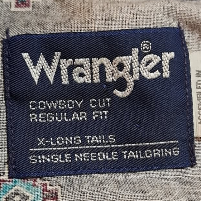 Wrangler 80's Men's Magenta And Black Block Color