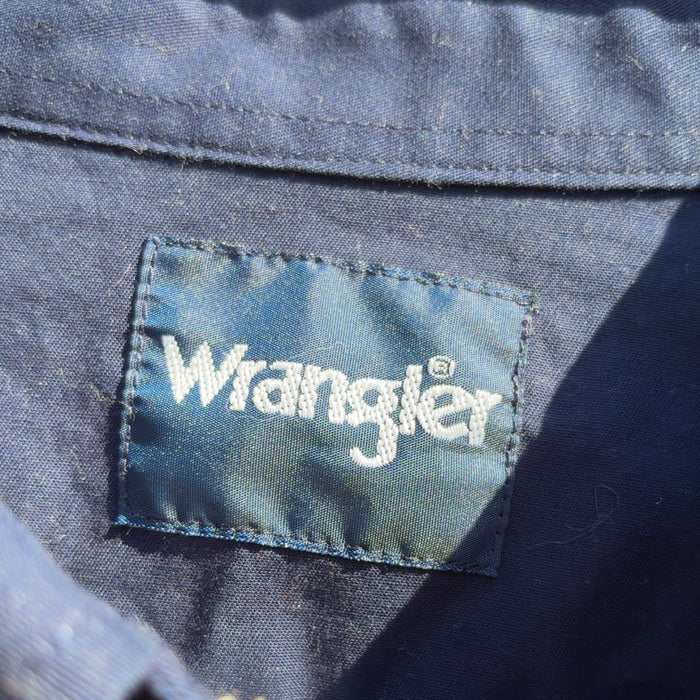 Wrangler Dark Blue Printing On Sleeve And Back