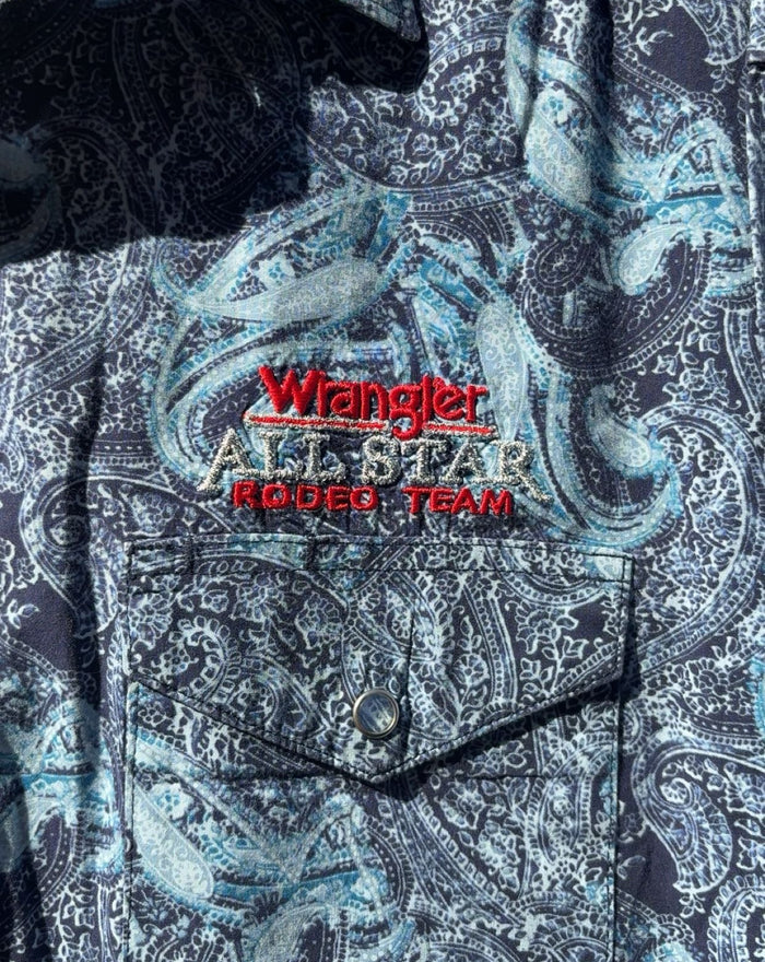 Wrangler National High School Rodeo Association - All Star Rodeo Team Blue & Purple Paisley