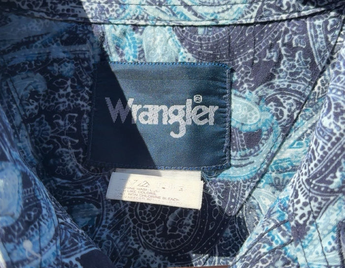 Wrangler National High School Rodeo Association - All Star Rodeo Team Blue & Purple Paisley
