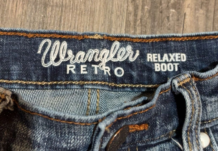 Wrangler Retro Relaxed Boot Light Wash Jeans