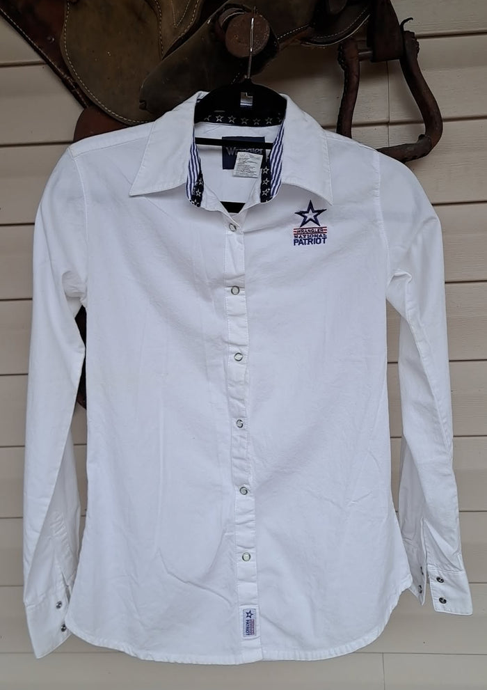 Wrangler Women's National Patriot Pearl Snap