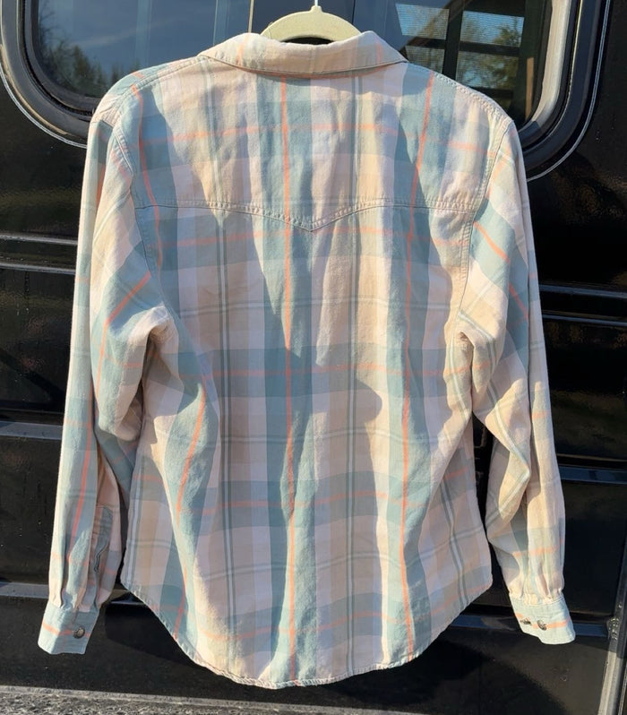 Wrangler Women's Plaid Button Up