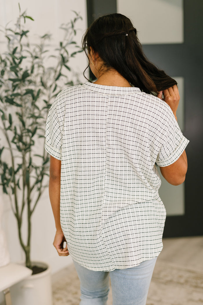 You Just Get It V-Neck Top Womens Ave Shops- Tilden Co.