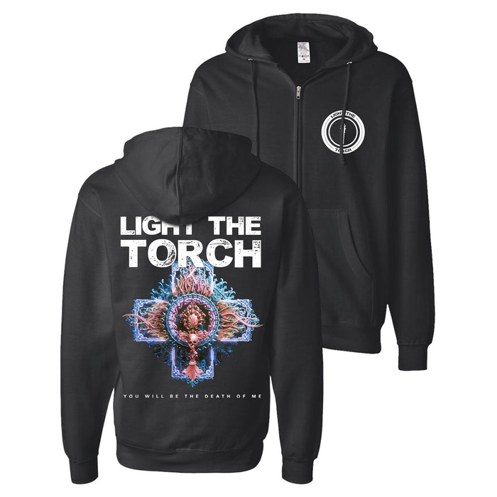 You Will Be The Death Of Me Zip Hoody Black